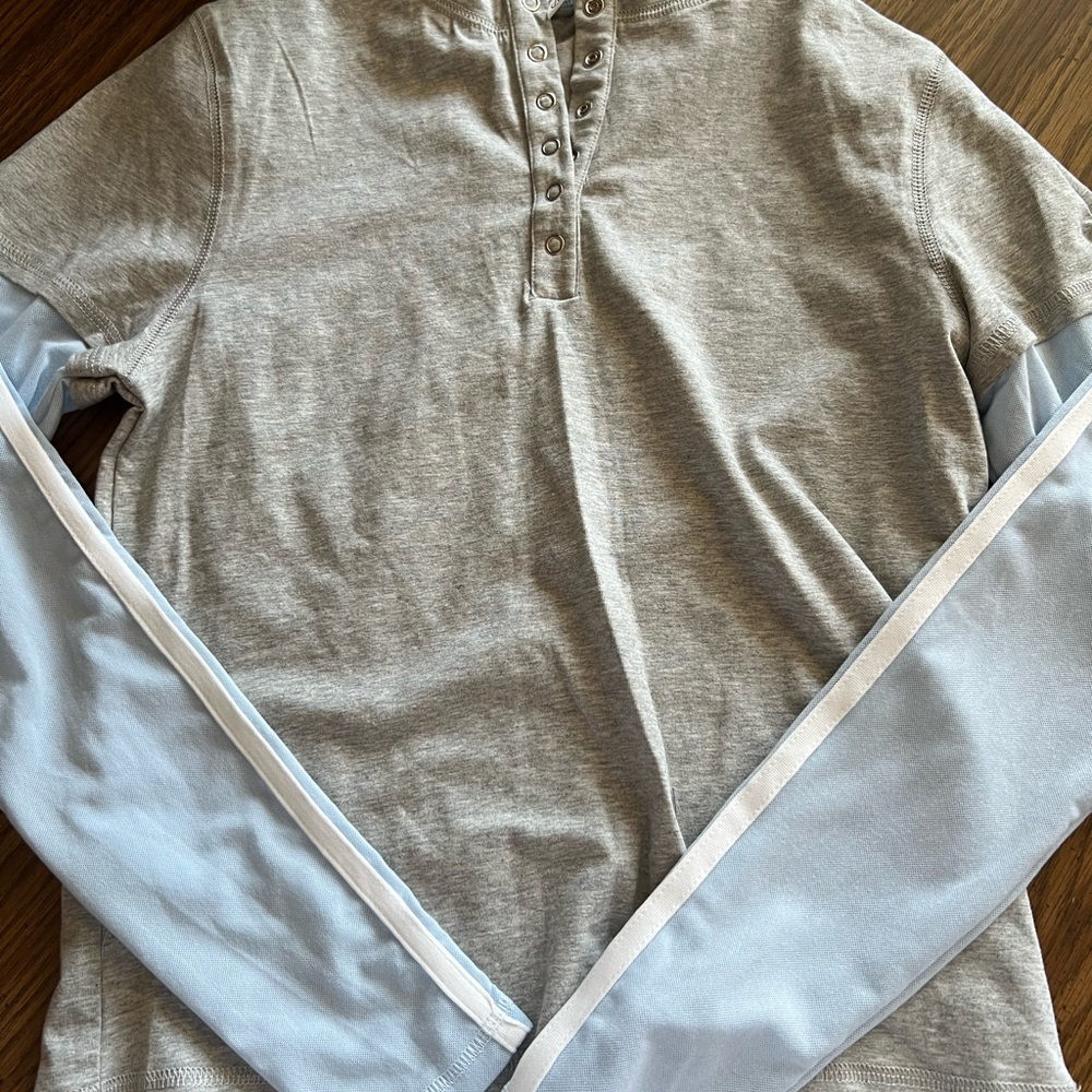 Musinsa sheer long sleeve top